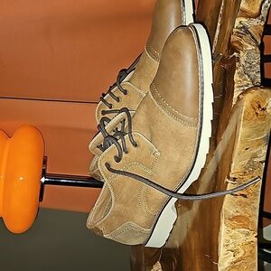 DOCKERS-MEN'S Brown Murray Cap Toe Oxfords SIZE 10.5 NWOT